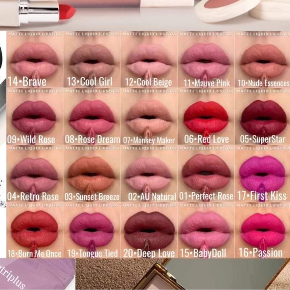 FARMASI MATTE LIQUID LIPSTICKS